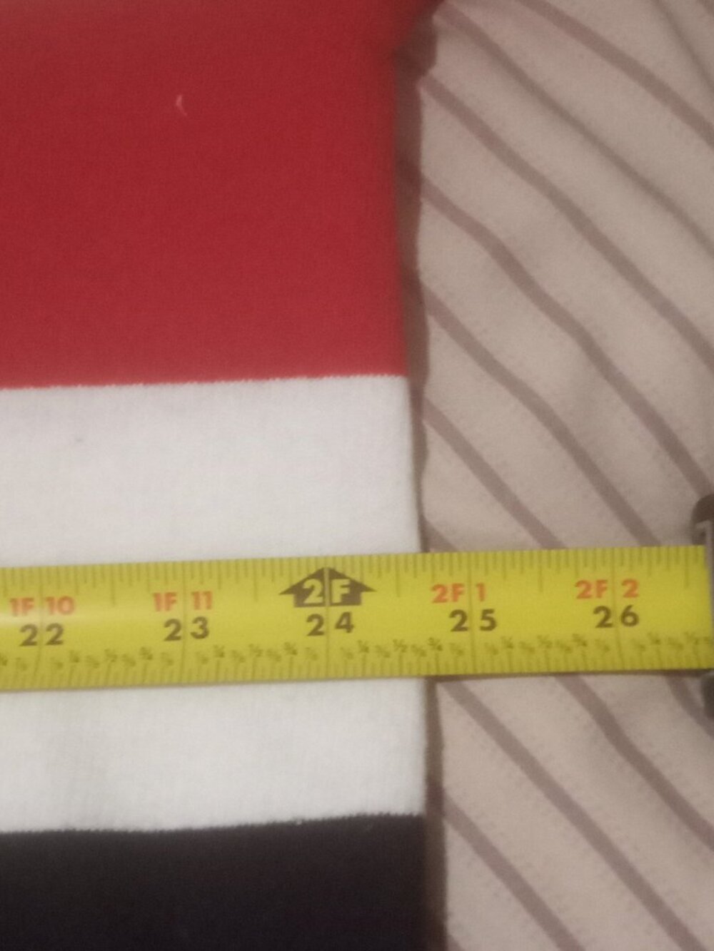 Polo Ralph Lauren Crewneck Sweater Mens XL Striped Red White Blue Polo USA Logo - Picture 12 of 13